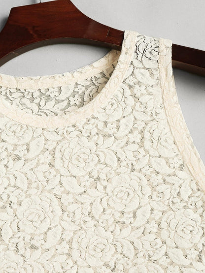 Gabriel Lace Tank Top